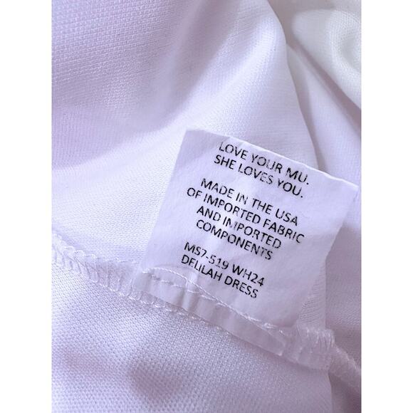 Show Me Your MuMu Delilah Mini Dress in White Size XS - Picture 3 of 4